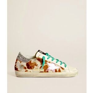 Goldengoose Superstar cow print